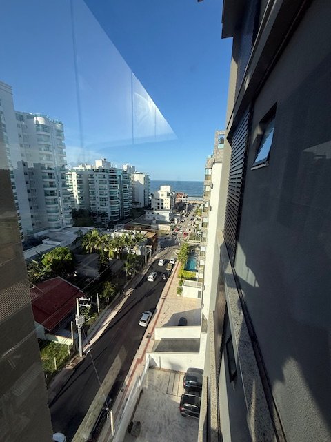 Vista para o mar a partir do apartamento